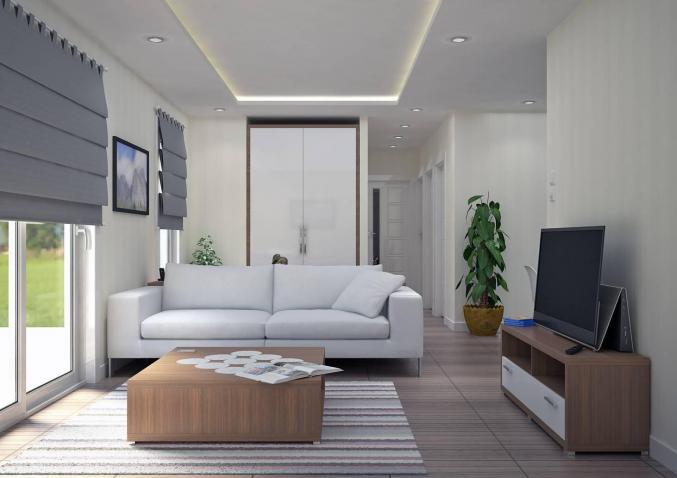 appartement s+1 au troisième étage luxueux