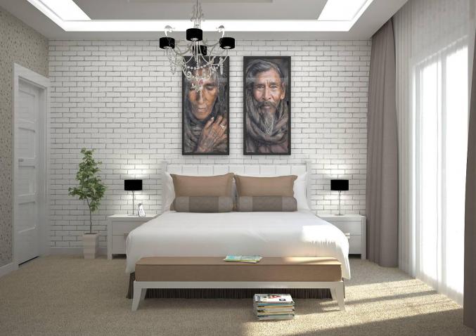 appartement s+2 au troisième étage luxueux