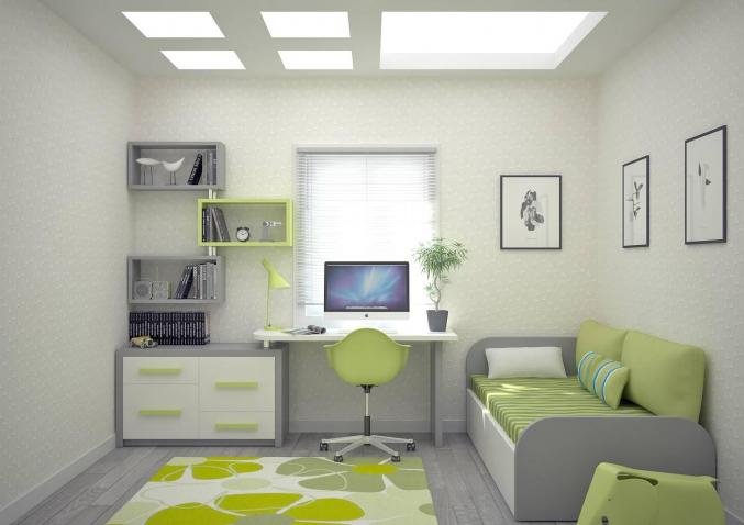 appartement s+2 au troisième étage luxueux