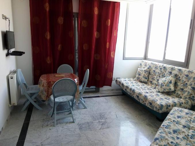 appartement vue de mer meubler 