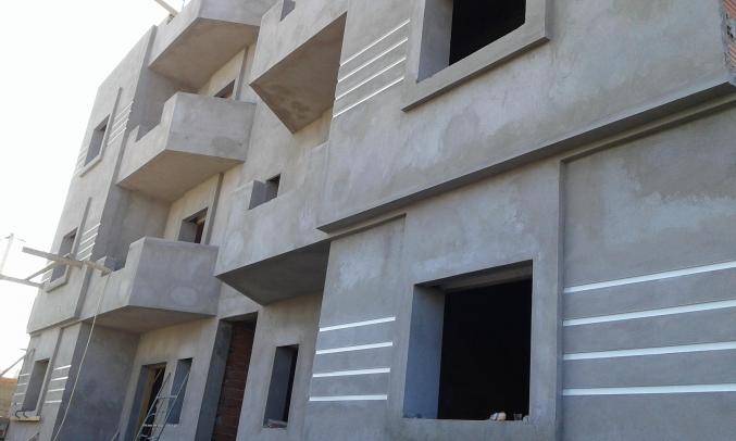 immeuble R plus 3 en cours de construction