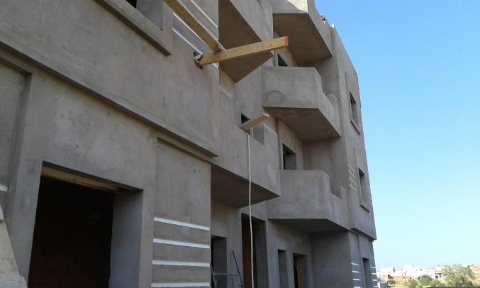 immeuble R plus 3 en cours de construction
