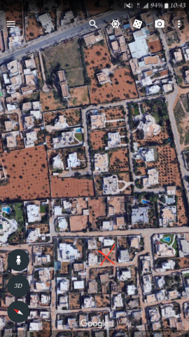 أرض مرخصة مجهزة