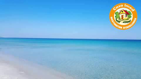 terrain de rêve pieds dans l'eau