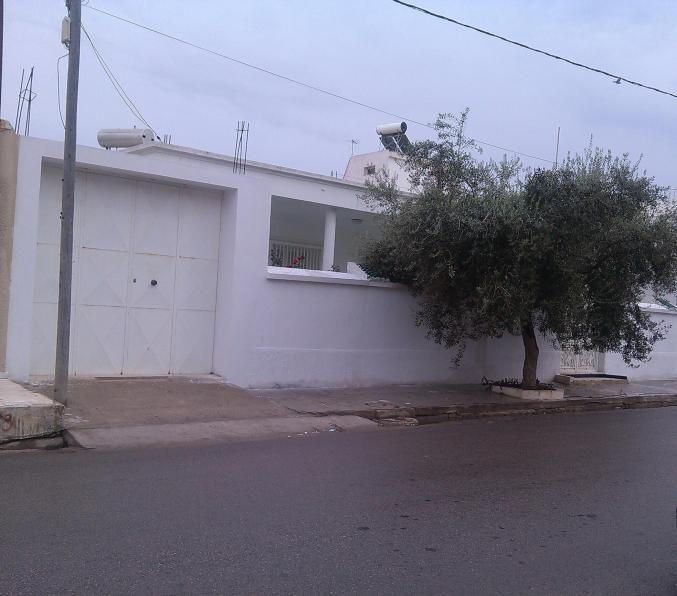 villa avec local commercial 500m2