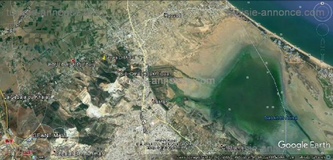 Terrain prés de Géant et GDA sidi amor