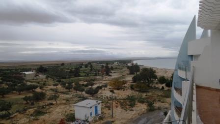Studio belle vue mer a 150 m de la plage situé au 4e étage