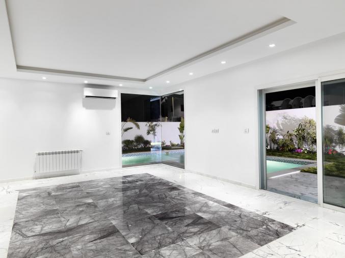 villa vu mer avec piscine