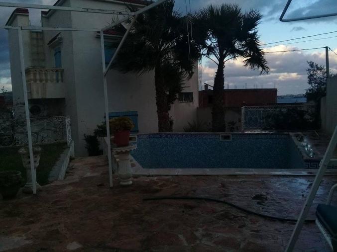 Belle Villa style Américain à Menzel Abdrahmen Bizerte
