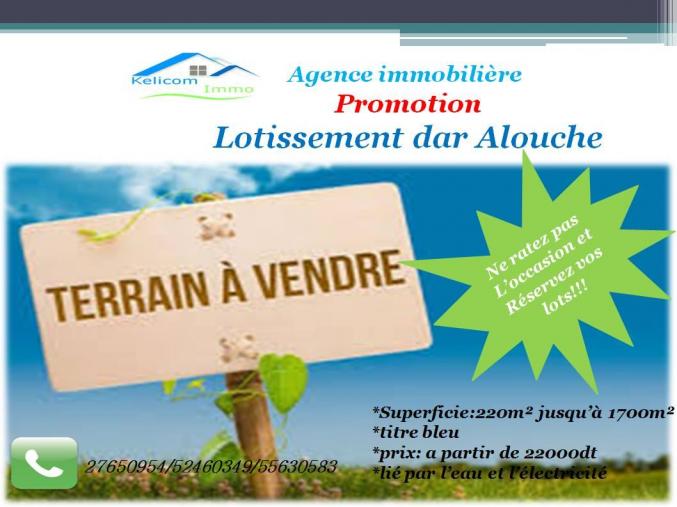 lotissements à dar allouch