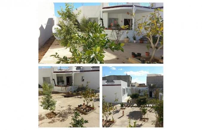 فيلا بحي الزياتين فريانة مساحتها 740