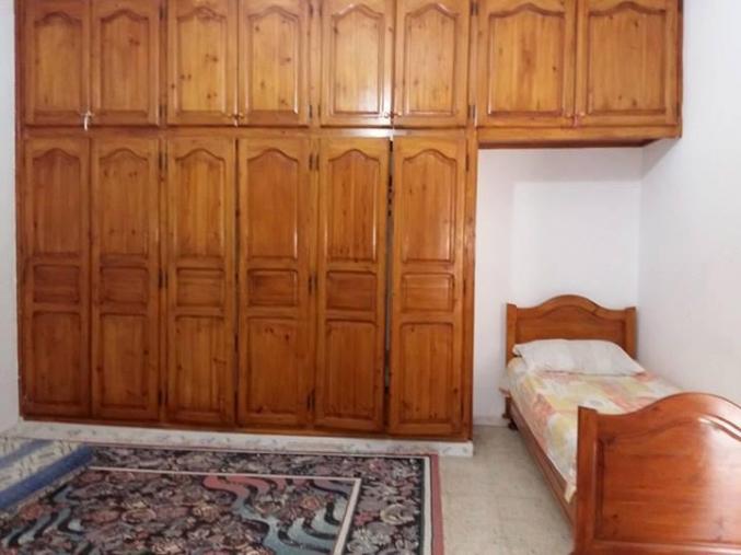  Un Rdc de 3 pièces meublé à Corniche Bizerte