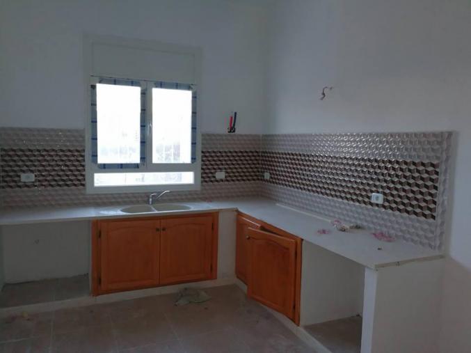  Un Rdc de 3 pièces tout neuf à Ain Mariem Bizerte