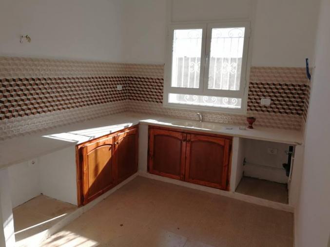 Un Rdc de 3 pièces tout neuf à Ain Mariem Bizerte