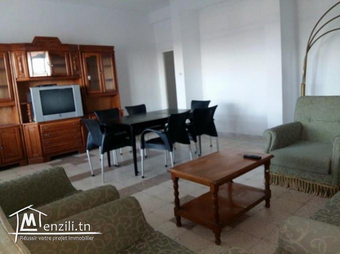 Un Rdc de 2 pièces meublé à Corniche Bizerte