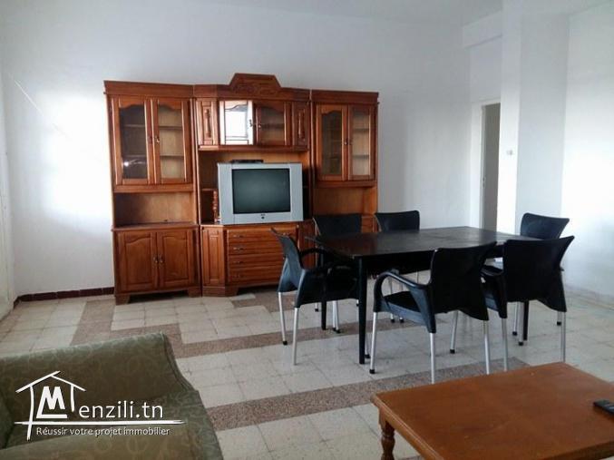 Un Rdc de 2 pièces meublé à Corniche Bizerte