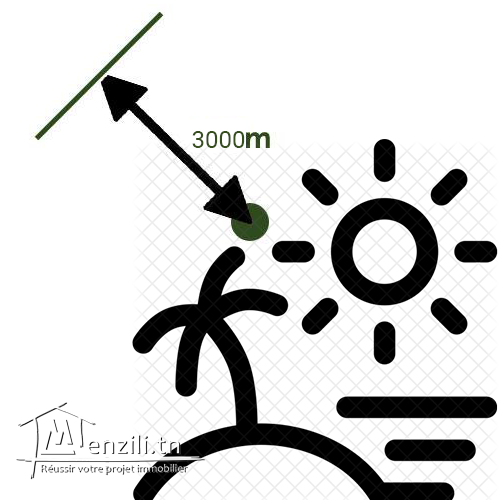 ارض للبيع قرب مطار جربة