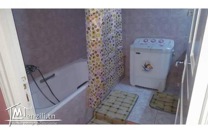 Appartement 3 pièce bien meublé à chat Mariem