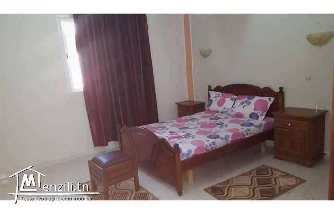 Appartement 3 pièce bien meublé à chat Mariem