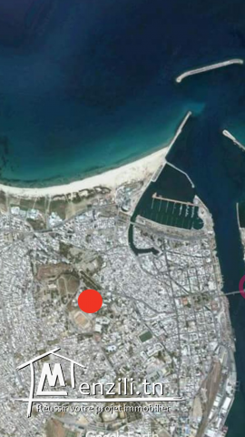 Terrain centre ville de bizerte