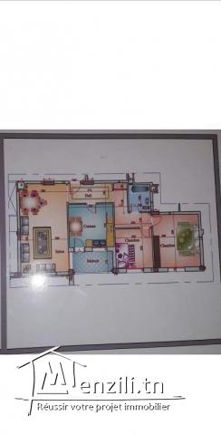 Appartement S+2 de très haut standing