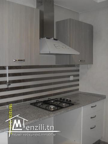 Appartement de 110 m2  S+2 à El Menzah 9C