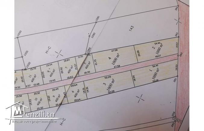 terrain dans un bon coin