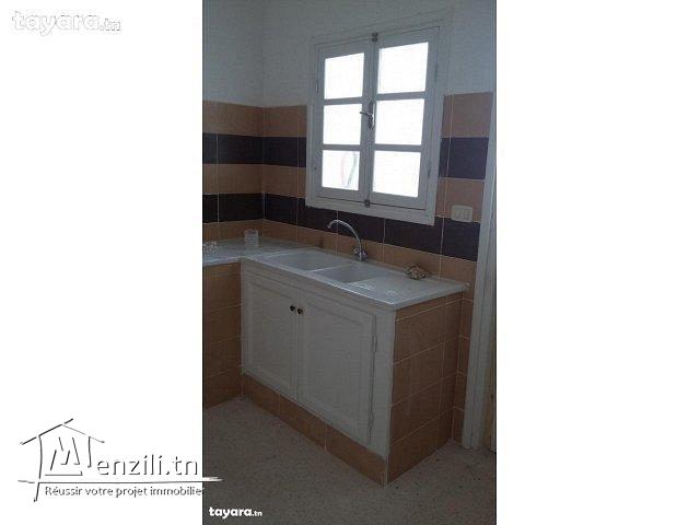 à vendre Appt S+2 situé au RDC, Cité Nour Jaafar