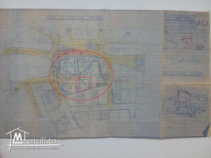 terrain isolé pour villa