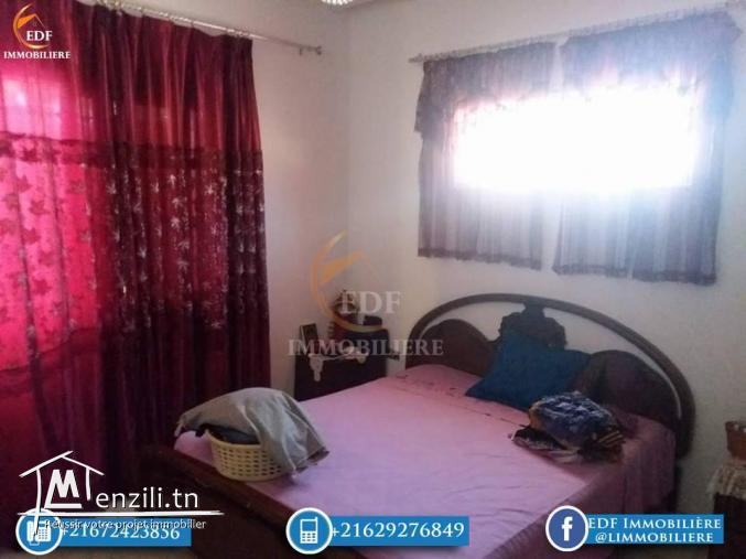  Un Rdc de 4 pièces meublé à Corniche Bizerte
