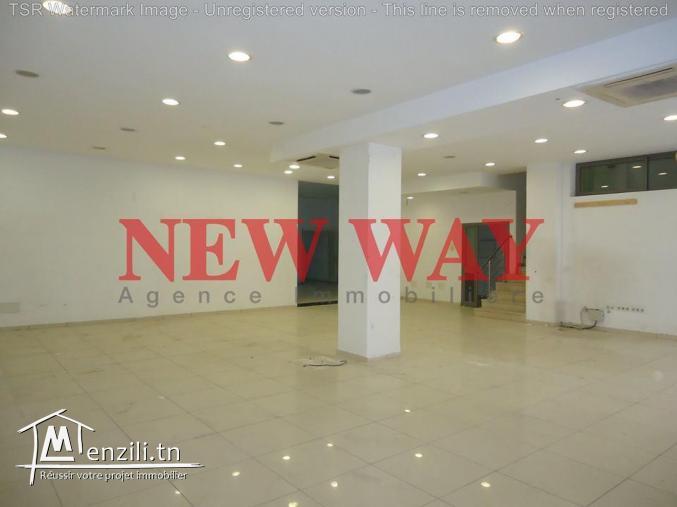 Local commercial de 244 m2 à sahloul