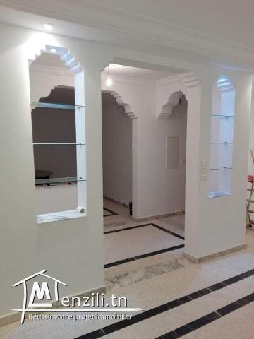 Étage de villa à rades plage