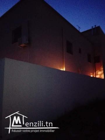 Étage de villa à rades plage