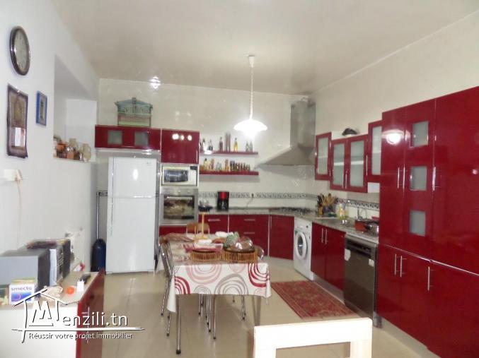 rdc de villa meublé la marsa plage