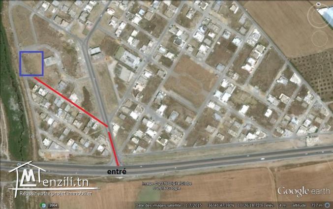 vend terrain a borj cedria