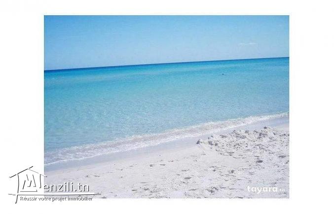 terrain a la plage mahdia lekhmara