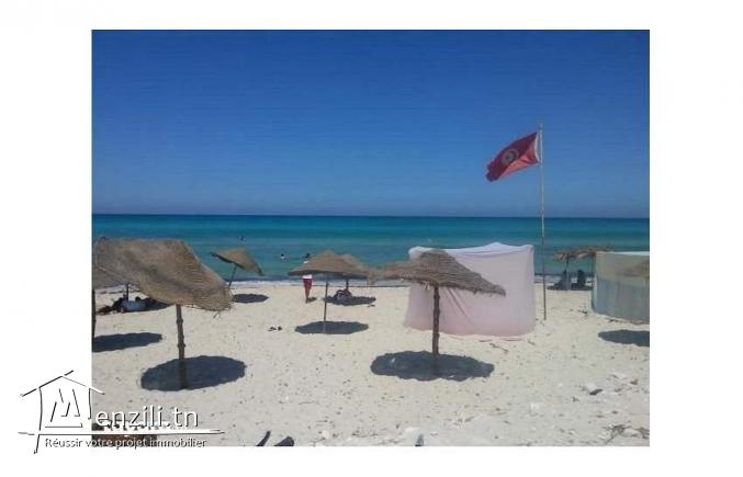 terrain a la plage mahdia lekhmara