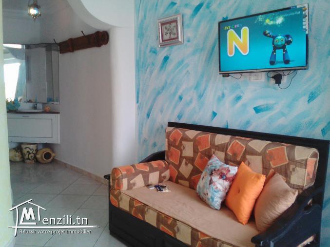 Studio climatisée au bord de la plage