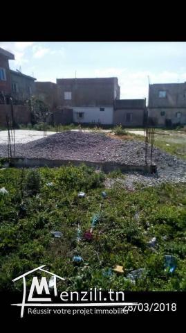 Terrain 181 m2 à Bizerte