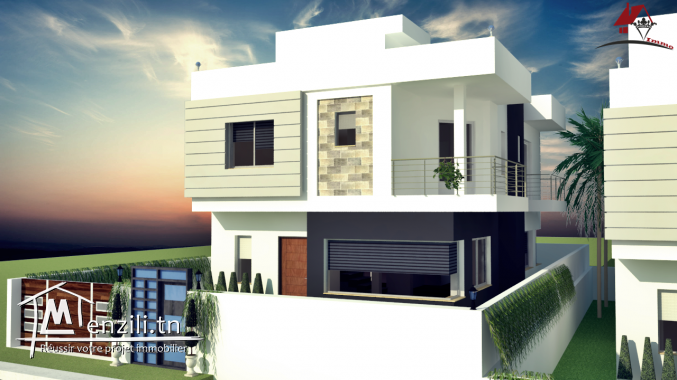 projet villa a haouaria