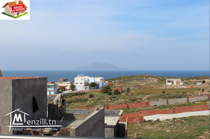 villa situé dans la charmante commune d’el haouaria à 7 minutes à la plage haouaria