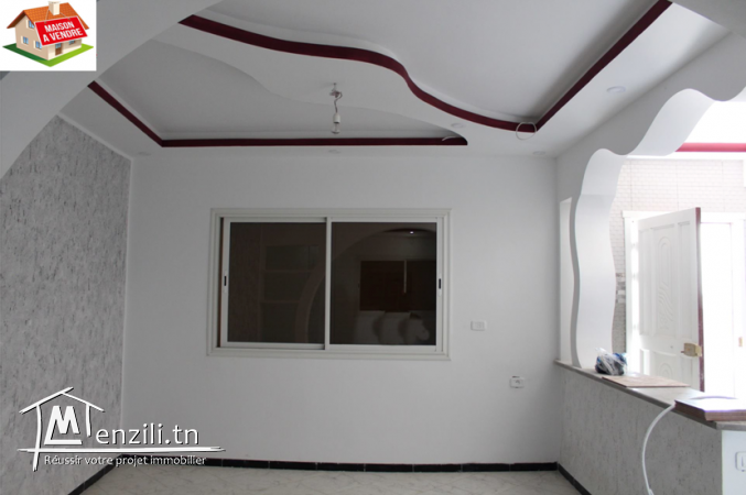 villa situé dans la charmante commune d’el haouaria à 7 minutes à la plage haouaria