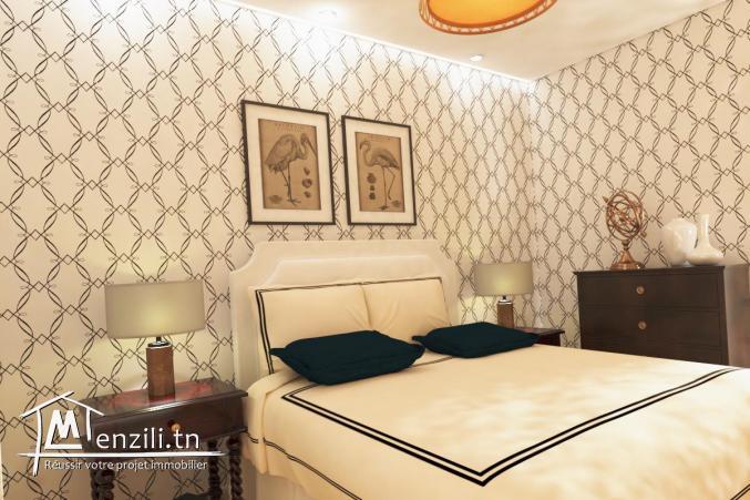 Appartement S+1 de 79 m² à la cité olympique Sousse