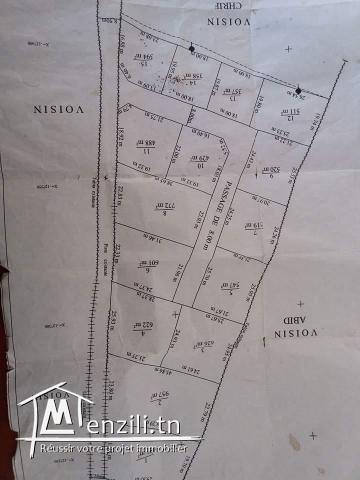 Lotissement d'un terrain