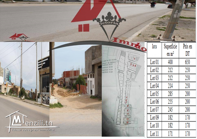 un lotissement à Kélibia - Mansoura 2