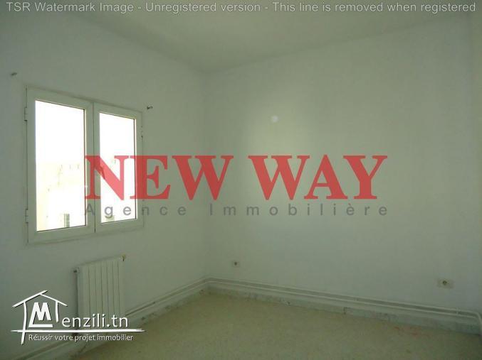 Appartement (S+3) à khzema EST proche de la zone touristique