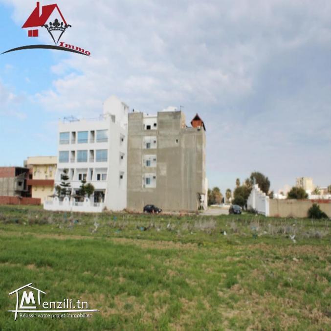 un terrain de 1650 m² à Kélibia