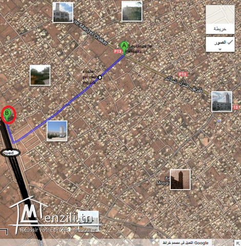 A vendre Villa à Sfax Route Menzel Chaker km 5.5