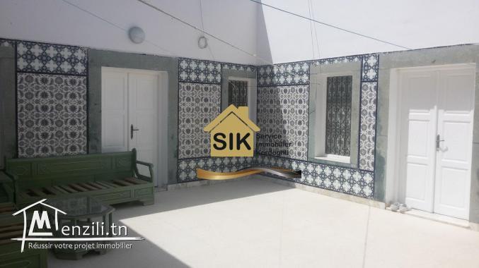 une maison S+3 à Kélibia à louer