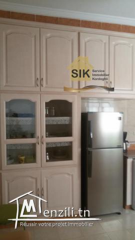 فيلا مجهزة بجميع المرافق وشاسعة في قليبية